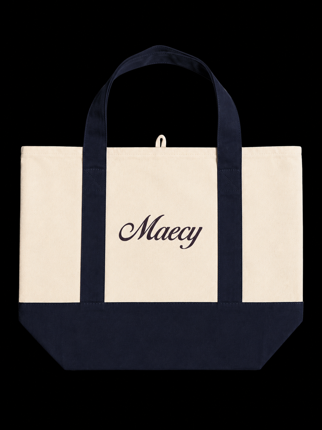 Personalized Canvas Tote — personalized by The B's Tees